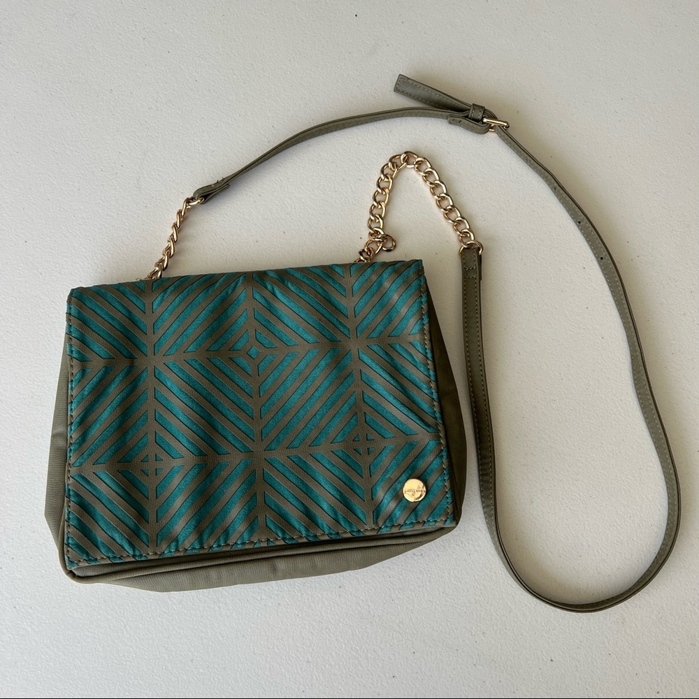 Pretty Ships Crossbody Purse with Magnetic Flap